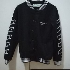 Off-White Baseball Jacket 2019 Winter